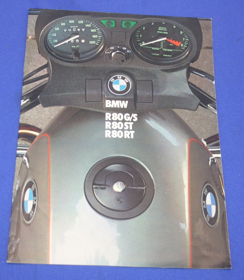 Prospekt R80G/S R80ST R80RT Ausg.1/83 6 Seitig