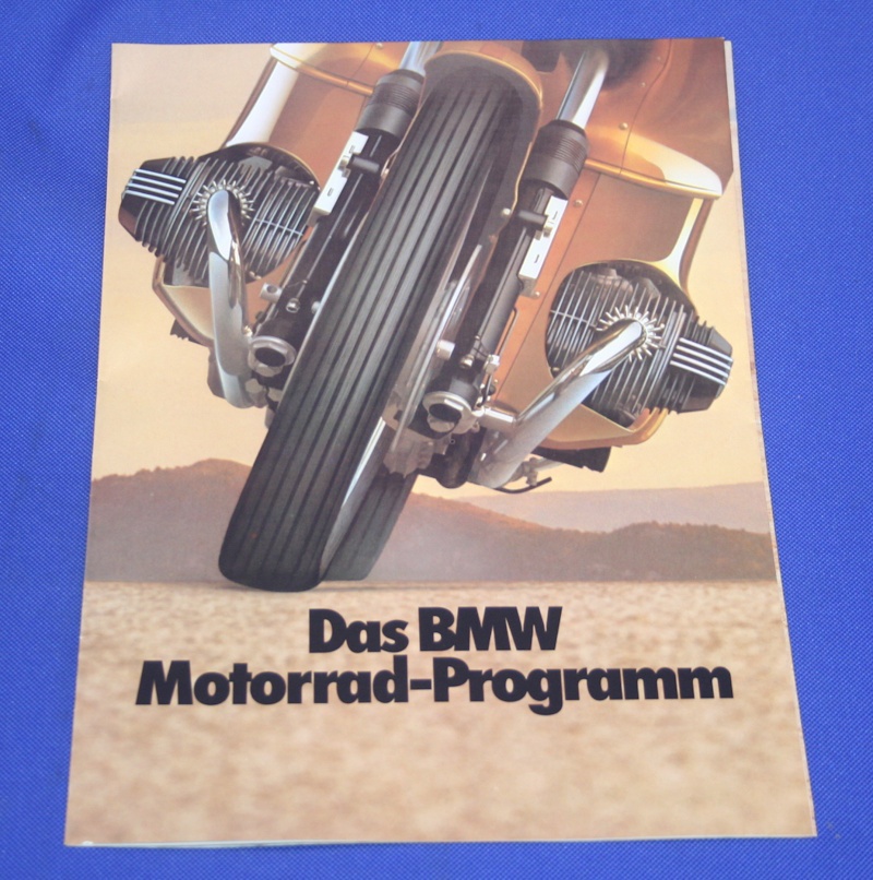 Prospekt BMW Motorr&auml;der 1979 deutsche Ausg.2/79 8 Seitig