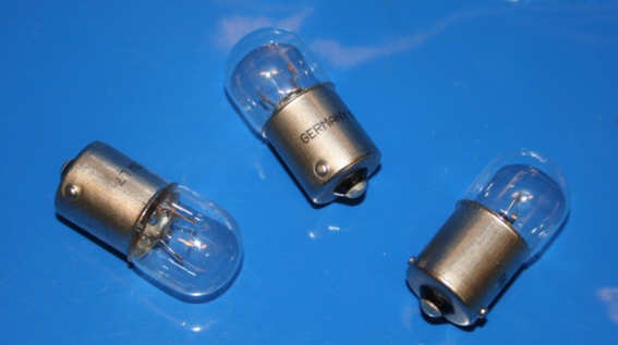 Lampada 6Volt 5Watt BA15S R25-69S luce targa