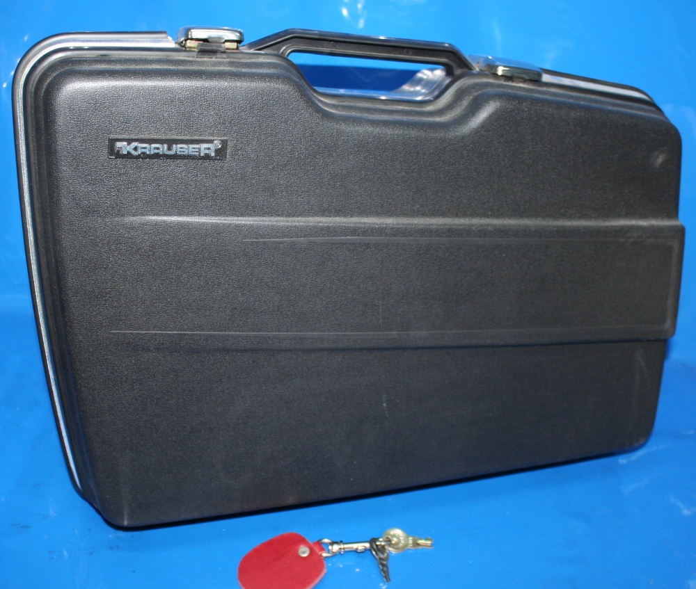 Koffer Krauser Starlet  /5/6/7 links schwarz ca.25Liter