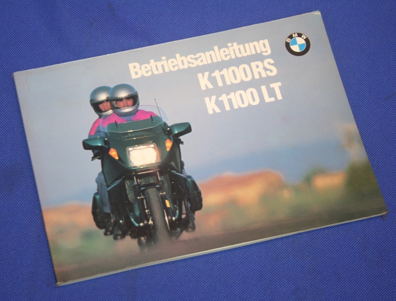 libro di bordo K1100RS K1100LT tedesco