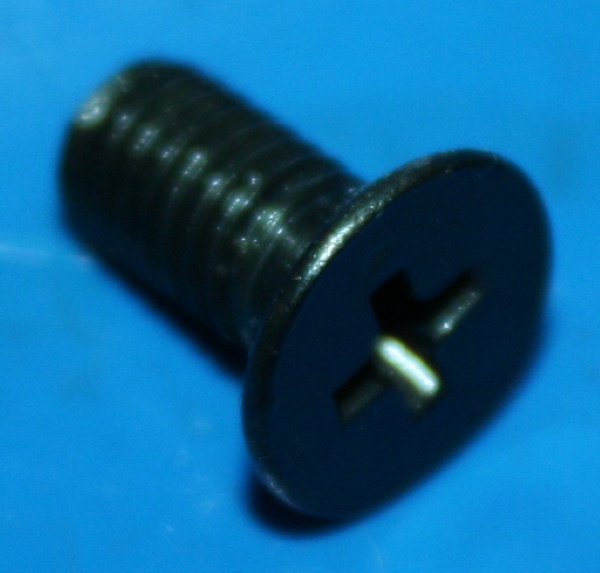 Senkschraube Scheibenhalter RT 9/80- schwarz