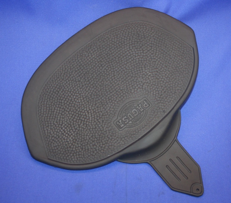 Satteldecke Soziussitz mit Latz Pagusa schwarz