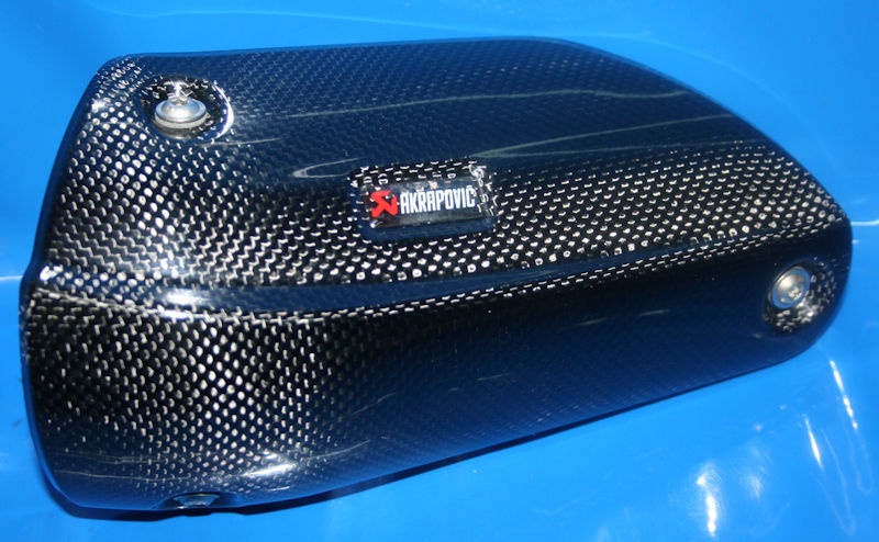 Hitzeschutzblende Schalldämpfer K1200S K1300S +R Carbon