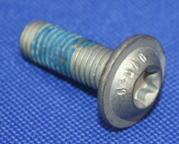 Linsentorxschraube M10x30 mit Sicherungslack 10.9