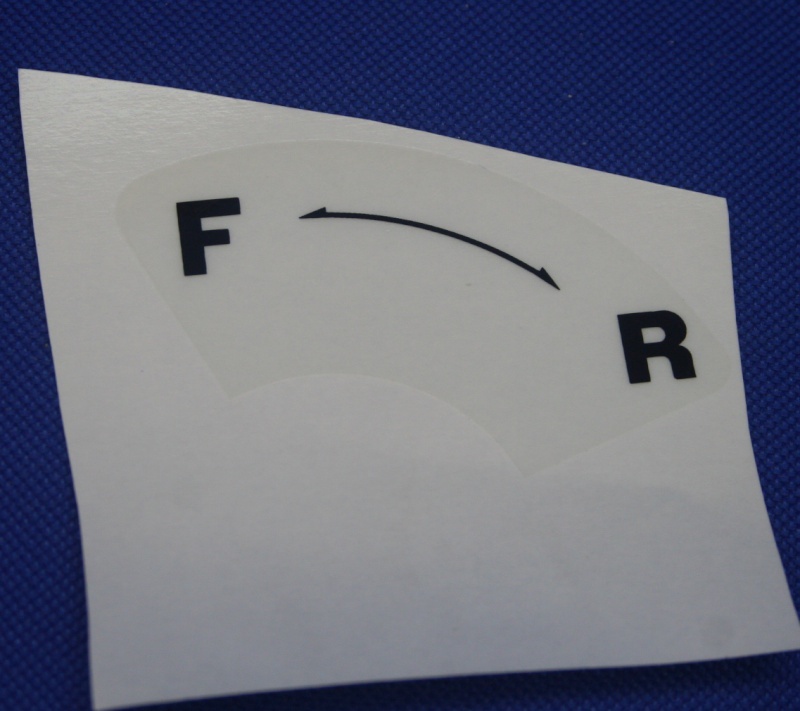 Aufkleber R&uuml;ckfahrhilfe K1200LT