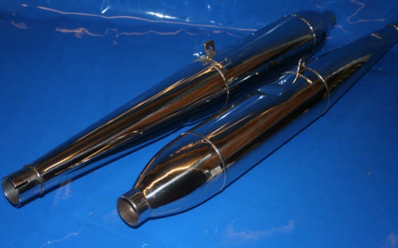 Schalldämpfer R50 mit /5 Motor VA Nachfertigung