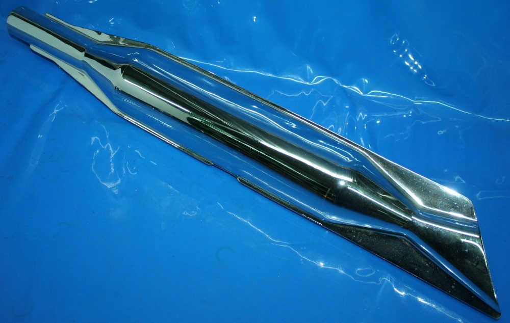 Schalldämpfer R35 EMW chrom Nachfertigung