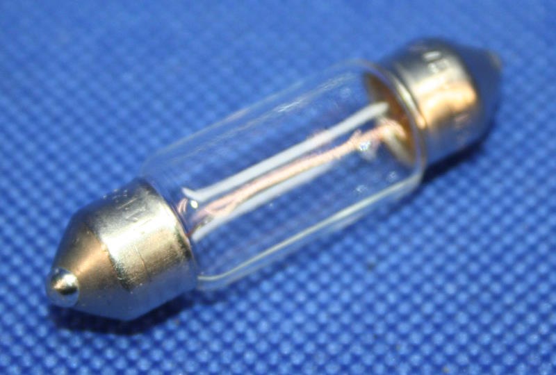 Lampe 12V 5W Soffitte z.B.Nummernschild beleuchtung