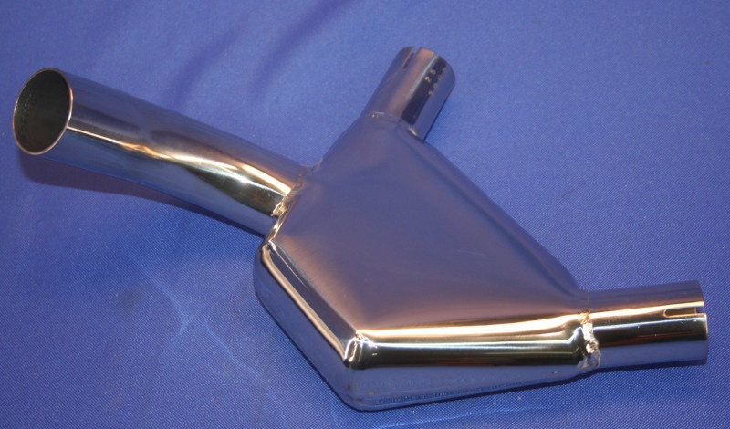 Vorschalld&auml;mpfer R80G/S VA Nachfertigung