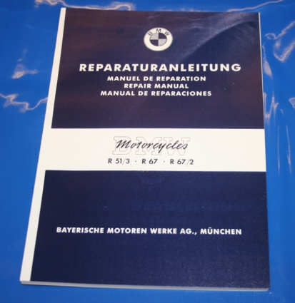 Werkstatthandbuch R51/3 R67,67/2 english repair manual