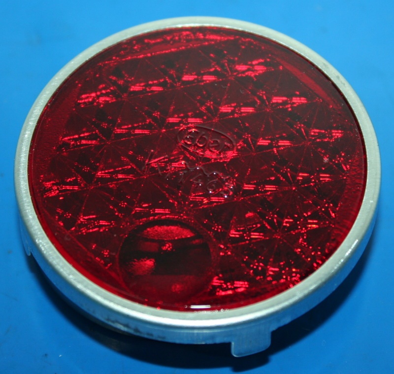 Cristallo fanale post. R25-R68 vetro con anello di fissaggio