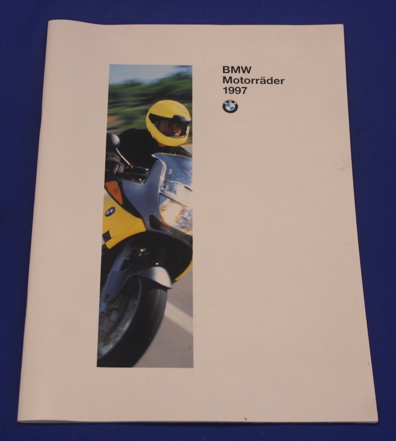 Prospekt BMW Motorr&auml;der 1997 deutsche Ausg.1/1997 52 Seitig
