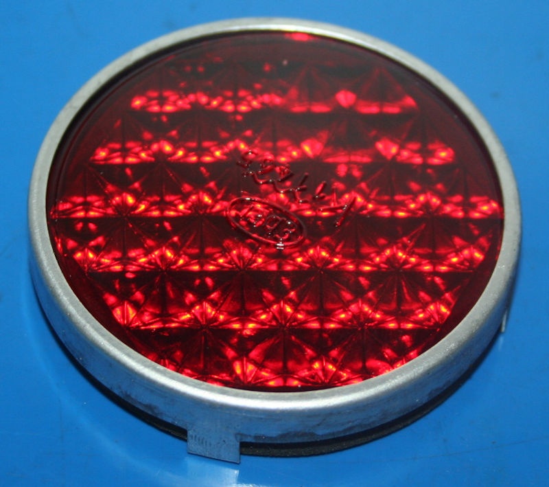 R&uuml;cklichtglas R25-R68  mit Haltering f&uuml;r Eberr&uuml;cklicht