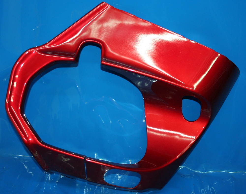 Motorverkleidung RS/RT rechts m.Sturzb&uuml;gel COLORADOROT 641