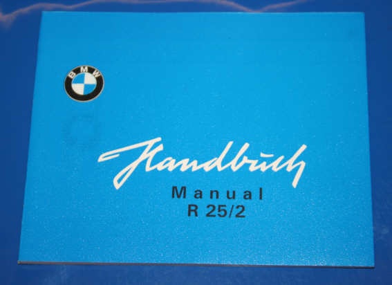 Betriebsanleitung R25/2 english owners manual
