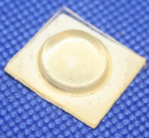 Puffer Heckscheibe C1 tranparent halbrund ca.11mm
