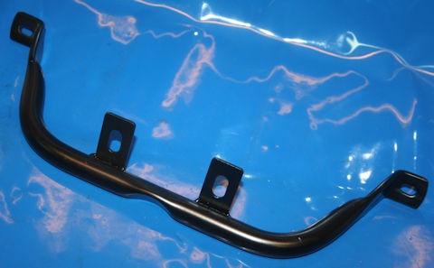 Strebe Kofferträger R80GS R100GS+ PD Auspuff niedrig schwarz