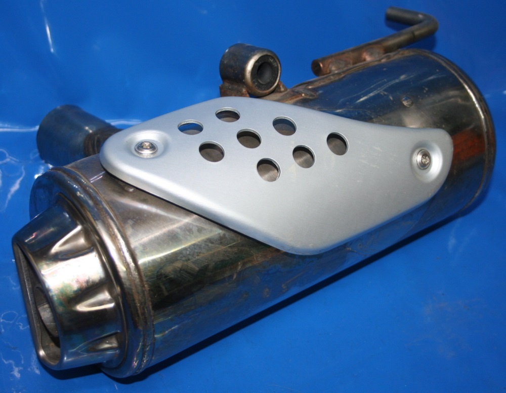 Schalldämpfer F650 GS rechts Edelstahl Nachschalldämpfer