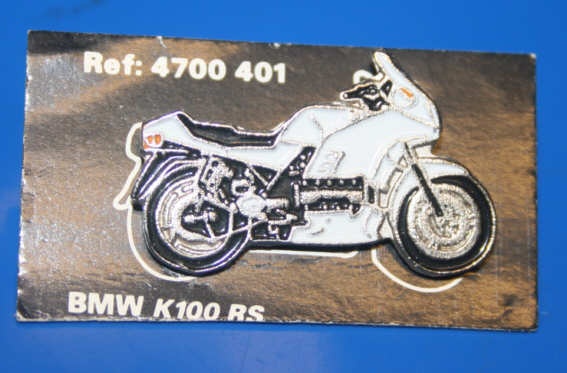 Anstecker K100RS weiss