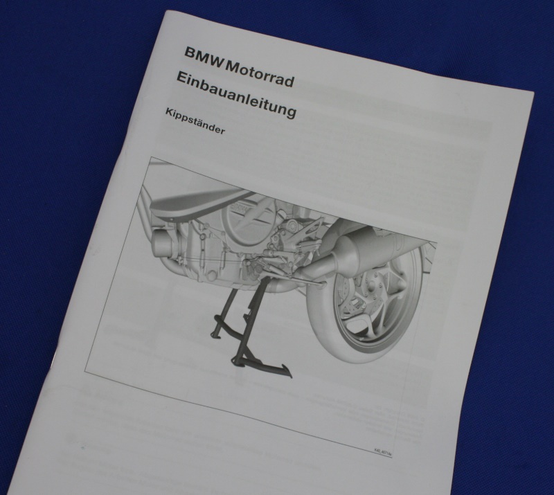 Einbauanleitung Hauptständer F800R F800S F800ST
