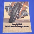 Prospekt BMW Motorräder 1979 deutsche Ausg.2/79 8 Seitig