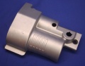 Anlasserdeckel R1150GS R1150R silber GEBRAUCHT ! mit Loch