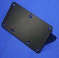 Halter Reflektor hinten am Nummernschild Halteblech