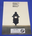 Prospekt BMW Motorräder 1985 deutsche Ausg.9/84 16 Seitig