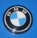 Plakette BMW am Integralkoffer +R4 D=41mm