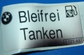 Aufkleber Bleifrei Tanken Alter Lagerbestand ! Bleif