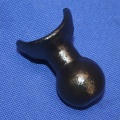 Kugelbolzen zum anschweissen am Rahmen Rohr D 32mm