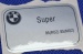 Aufkleber Super silber ca.25x40mm